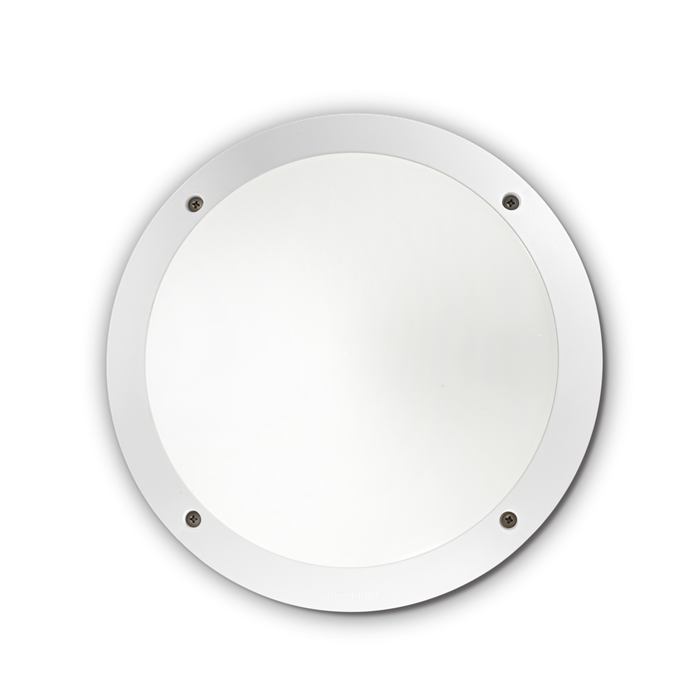 Настенный уличный светильник Ideal lux POLAR-1 AP1 BIANCO 96667 - фото 13898