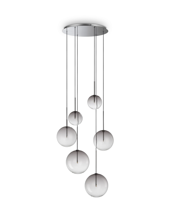 Подвесной светильник Ideal lux EQUINOXE SP6 FUME 345413 - фото 14173
