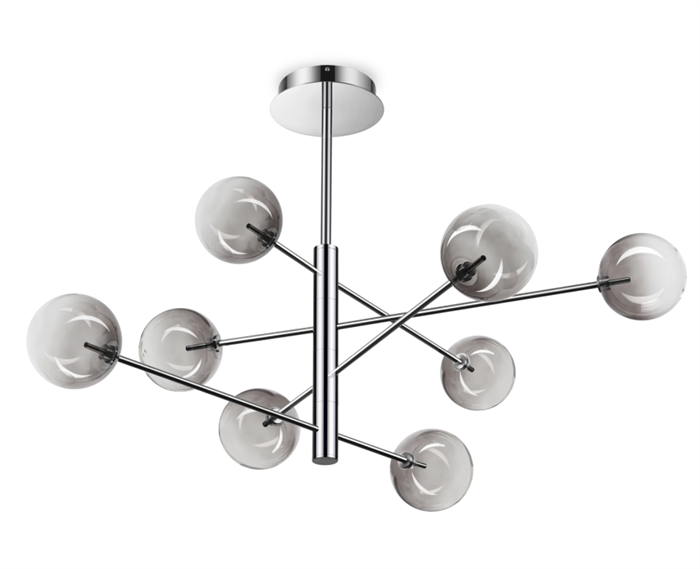 Подвесной светильник Ideal lux EQUINOXE SP8 FUME 345437 - фото 14175