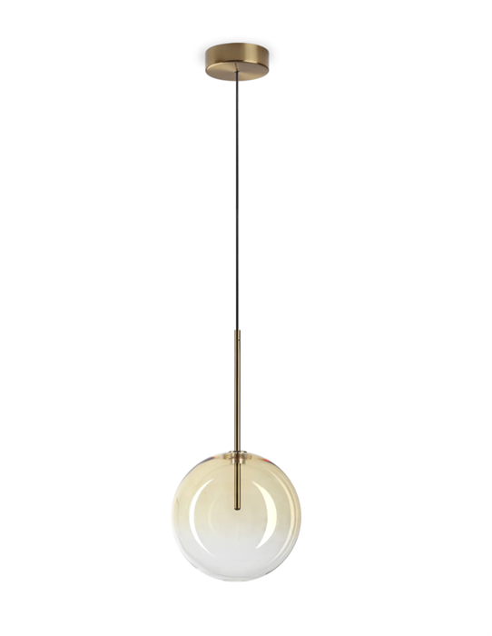 Подвесной светильник Ideal lux EQUINOXE SP1 D20 AMBRA 345352 - фото 14179