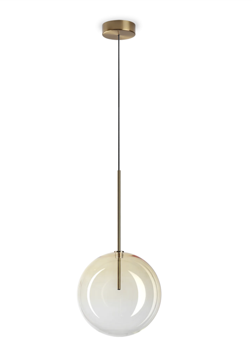 Подвесной светильник Ideal lux EQUINOXE SP1 D25 AMBRA 326368 - фото 14182