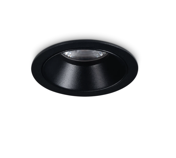 Встраиваемый светильник Ideal lux GAME TRIM ROUND 5W 3000K BK BK 349060 - фото 14195