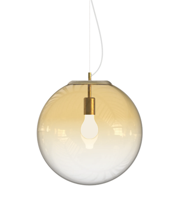 Подвесной светильник Ideal lux MAPA CLEAR SP1 D40 AMBER 346564 - фото 14219
