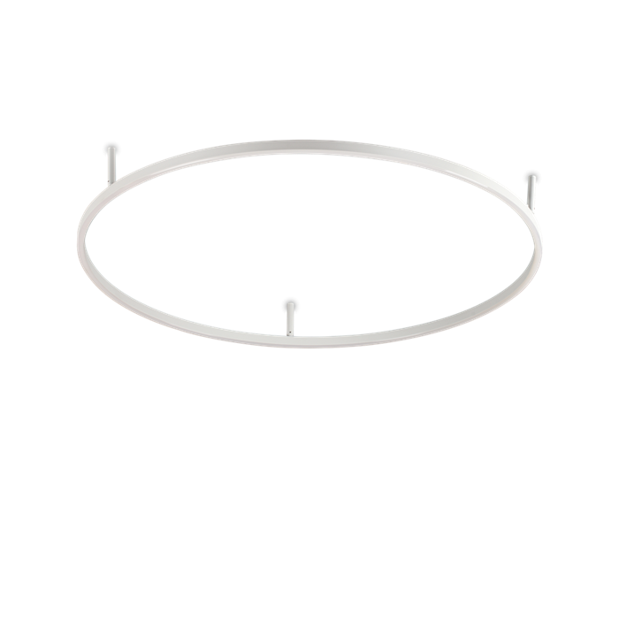 Потолочный светильник Ideal lux ORACLE SLIM PL D090 ROUND 3000K ON-OFF WH 341996 - фото 14255