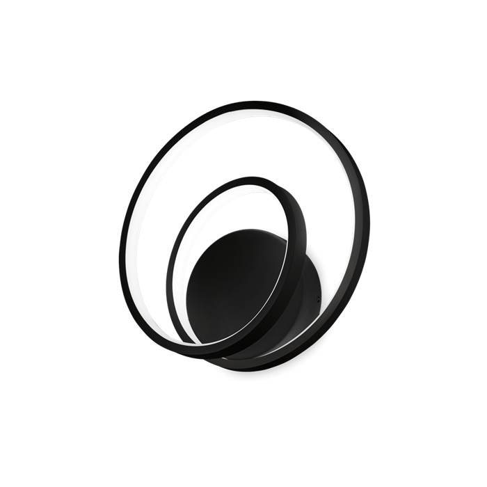 Настенный светильник Ideal lux OZ AP ON-OFF 4000K NERO 342269 - фото 14258