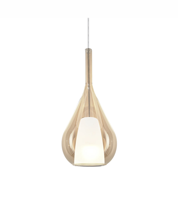 Подвесной светильник Ideal lux Kalique SP1-3 D18 Ambra 360058