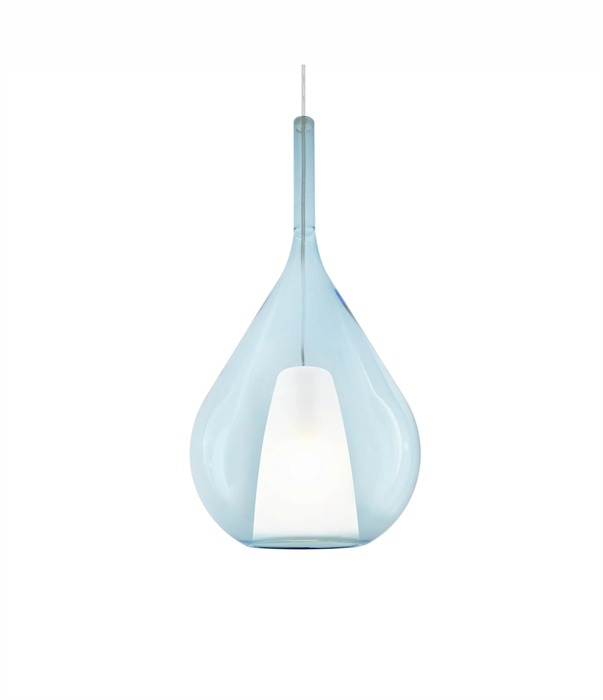 Подвесной светильник Ideal lux Kalique SP1-3 D28 Azzurro 359816