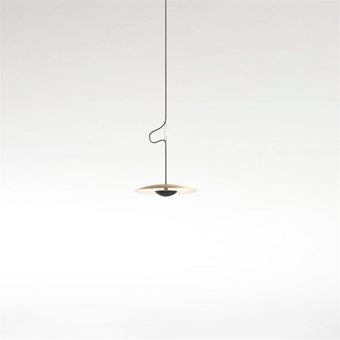 Подвесной светильник Marset Ginger 32 Matt brass/White Triac A662-353