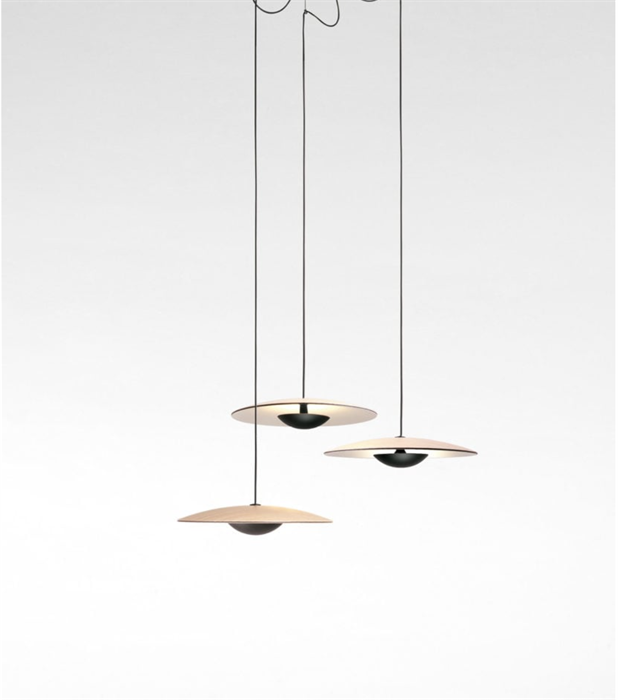 Люстра Marset Ginger 20x3 Oak/White Triac A662-184