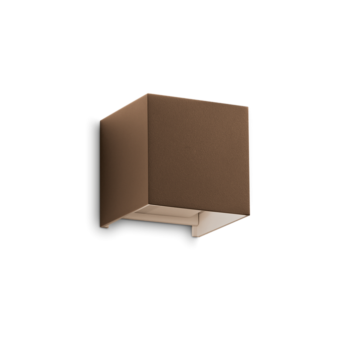 Уличный настенный светильник Ideal lux ATOM AP D10 4000K COFFEE 366814