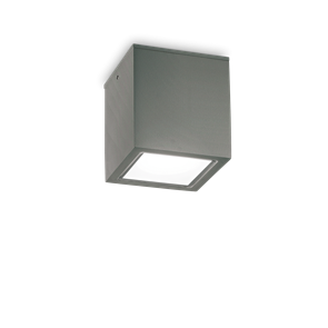 Влагозащитный накладной светильник Ideal lux TECHO PL1 BIG ANTRACITE 251516