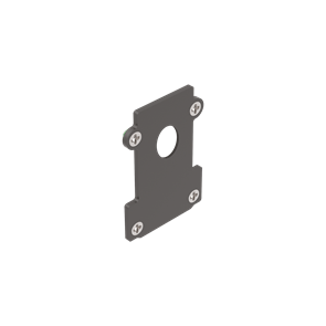 Торцевая заглушка для магнитного профиля Ideal lux EGO END CAP RECESSED CON FORO BK 267210