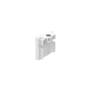 Торцевая заглушка для магнитного профиля Ideal lux EGO END CAP LOW SENZA FORO WH 282688