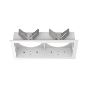 Двойная прямоугольная рамка Ideal lux BENTO FRAME SQUARE TWIN WH 287935