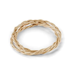 Кабель тканевый Ideal lux CAVO TESSUTO INTRECCIATO 10M OTTONE 303086