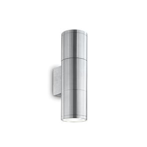 Настенный уличный светильник Ideal lux GUN AP2 SMALL ALLUMINIO 33013