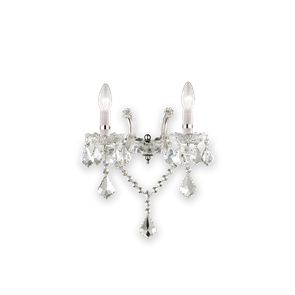 Настенный светильник Ideal lux FLORIAN AP2 CROMO 35642