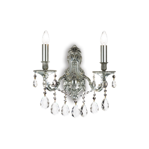 Настенный светильник Ideal lux GIOCONDA AP2 ARGENTO 44910