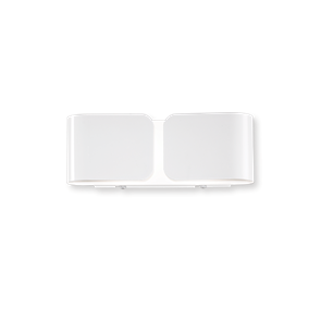 Настенный светильник Ideal lux CLIP AP2 MINI BIANCO 49236