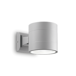 Настенный светильник для улицы Ideal lux SNIF AP1 ROUND GRIGIO 61474