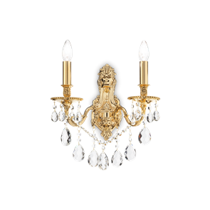 Настенный светильник Ideal lux GIOCONDA AP2 ORO 60491