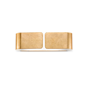 Настенный светильник Ideal lux CLIP AP2 SMALL ORO 88266