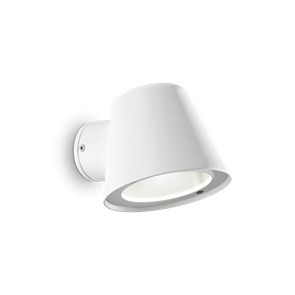 Настенный уличный светильник Ideal lux GAS AP1 BIANCO 91518