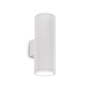 Настенный уличный светильник Ideal lux GUN AP2 BIG BIANCO 92300