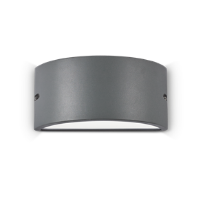 Настенный уличный светильник Ideal lux REX-2 AP1 ANTRACITE 92423