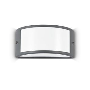 Настенный уличный светильник Ideal lux REX-1 AP1 ANTRACITE 92409