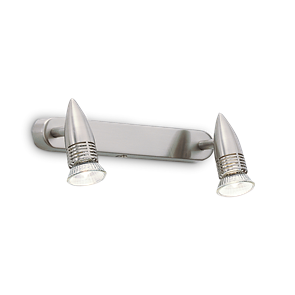 Настенный светильник Ideal lux ALFA AP2 NICKEL 9483