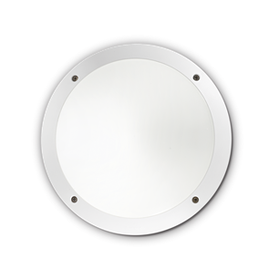Настенный уличный светильник Ideal lux POLAR-1 AP1 BIANCO 96667