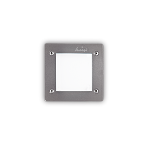 Уличный встраиваемый светильник Ideal lux AVENUE FI SQUARE GRIGIO 96599