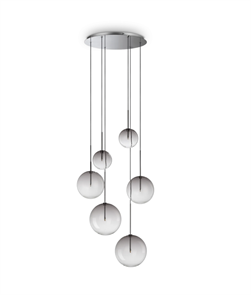 Подвесной светильник Ideal lux EQUINOXE SP6 FUME 345413