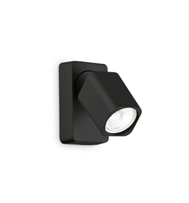 Настенный светильник Ideal lux RUDY AP1 SQUARE NERO 321530