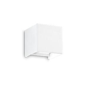 Уличный настенный светильник Ideal lux ATOM AP D10 4000K BIANCO 366807