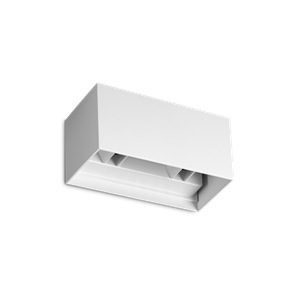 Уличный настенный светильник Ideal lux ATOM AP D20 4000K BIANCO 366869