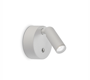 Настенный светильник Ideal lux BEAN AP ROUND RECHARGEABLE BIANCO 350233