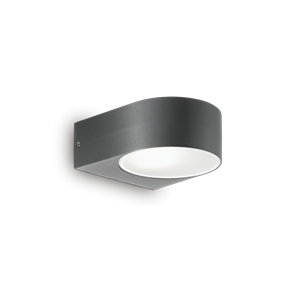 Настенный уличный светильник Ideal lux IKO AP1 ANTRACITE 18515