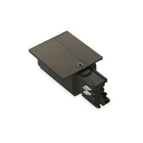Токопитатель левый Ideal lux LINK TRIM MAIN CONNECTOR END LEFT ON-OFF BK 188089
