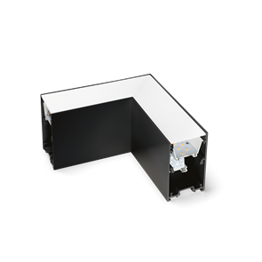 Угловой элемент для линейной системы Ideal lux FLUO CORNER 4000K BK 191461