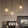 Подвесной светильник Ideal lux ABC SP1 TRIANGLE 207834 Подвесной светильник Ideal lux ABC SP1 TRIANGLE 207834
