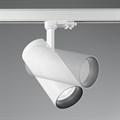 Трековый трёхфазный светодиодный светильник Ideal lux QUICK 28W CRI80 3000K ON-OFF WH 222615