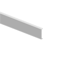 Коннектор линейный для магнитного шинопровода Ideal lux EGO RECESSED/HIGH KIT BLIND COVER 1000 mm WH 282770 - фото 11970