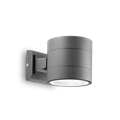 Настенный светильник для улицы Ideal lux SNIF AP1 ROUND ANTRACITE 61467 - фото 13691