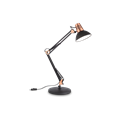 Настольный светильник Ideal lux WALLY TL1 NERO RAME 61191 - фото 13694