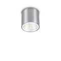 Потолочный уличный светильник Ideal lux GUN PL1 ALLUMINIO 92324 - фото 13822