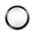 Настенный уличный светильник Ideal lux POLAR-1 AP1 NERO 96674 - фото 13895