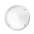 Настенный уличный светильник Ideal lux POLAR-1 AP1 BIANCO 96667 - фото 13898