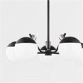 Люстра Mitzi Miranda чёрный/полированный никель H573805-PN/SBK H573805-PN/SBK